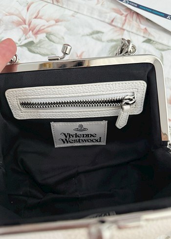  Beden beyaz Renk Vivienne westwood çanta