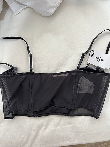 Stradivarius Stradivarius balenli kadife büstiyer