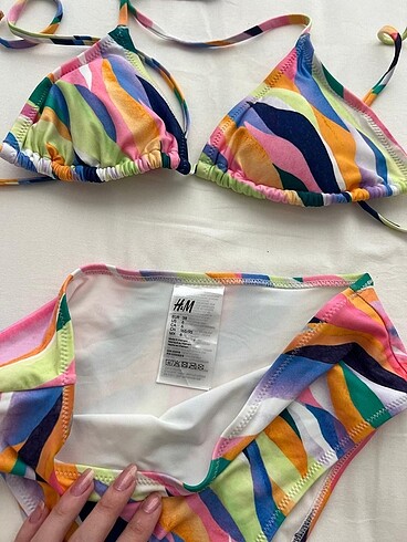 m Beden H&M 3 lü bikini takımı