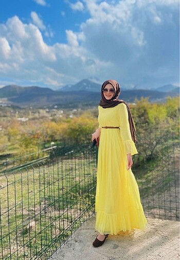 Şifon elbise