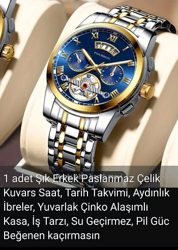 Diğer Diger Modern Klasik Erkek Kol Saati