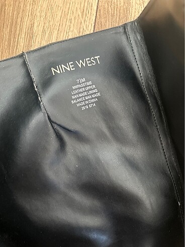 Nine West Siyah hakiki deri çizme