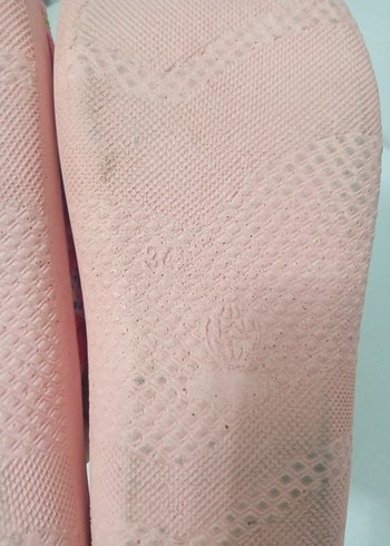 Renkli Yıldız Desenli Kız Terliği Velcro - Görsel 4