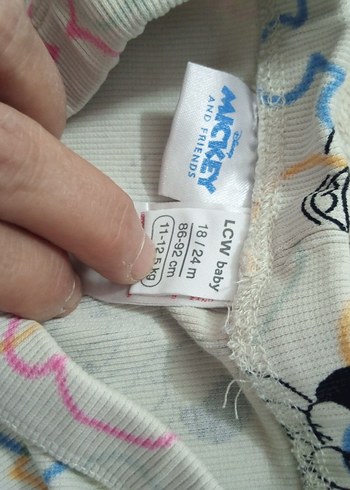 Kız Çocuk Baskılı Pastel Renkli Tayt - Görsel 3