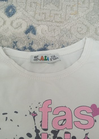 Kız Çocuk Baskılı Pamuklu Takım - Görsel 4