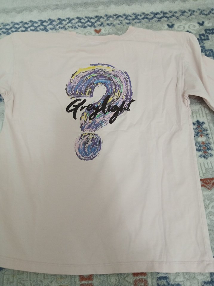 çocuk Beyaz Pamuklu Kısa Kollu Tişört - Görsel 5