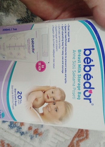 Bebedt Anne Sütü Saklama Poşeti 200 ml - Görsel 5
