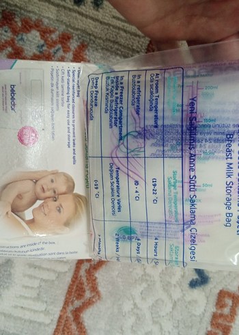 Bebedt Anne Sütü Saklama Poşeti 200 ml - Görsel 4