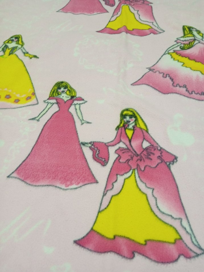 Renkli Baskılı Pembe Çocuk Battaniyesi - Görsel 4