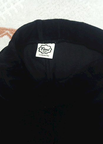 Siyah Kız Çocuk Tayt Fitted Kesim - Görsel 4