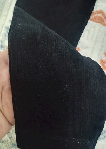 Siyah Kız Çocuk Tayt Fitted Kesim - Görsel 3