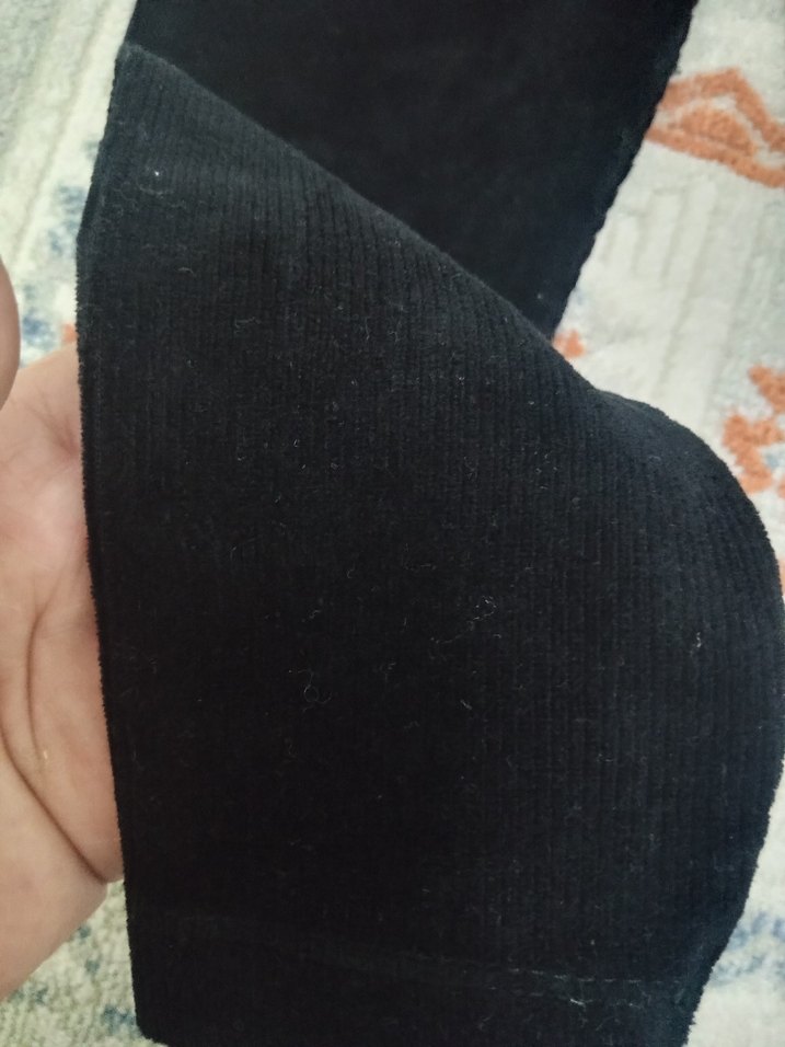 Siyah Kız Çocuk Tayt Fitted Kesim - Görsel 3