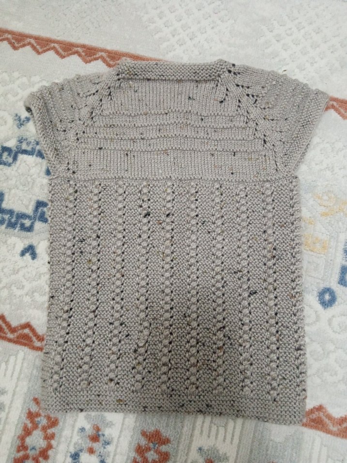 örgü çocuk yeleği - Görsel 4