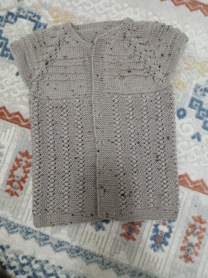 örgü çocuk yeleği - Görsel 2