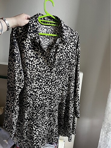 Zara Zara mini leopar elbise