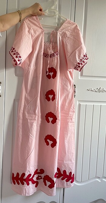 Zara Zara limited edition işlemeli elbise