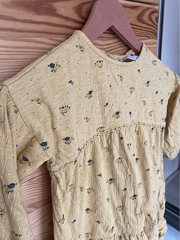 4 Yaş Beden camel Renk #zara# mango bebek elbise