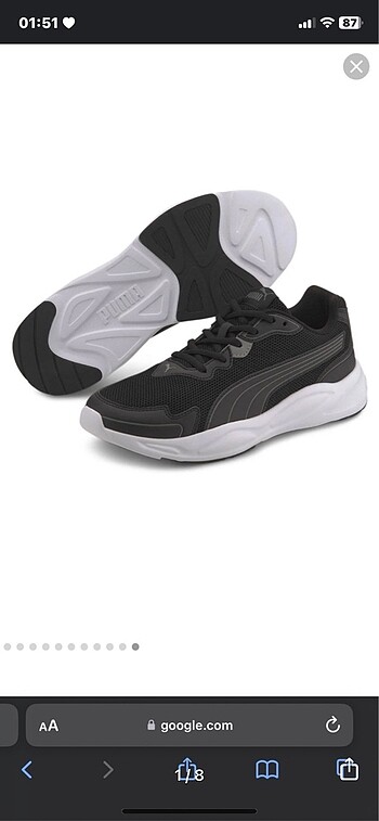 puma 90'd runner spor ayakkabı