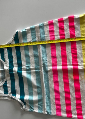 Gri Beyaz Çizgili Çocuk Atlet - Görsel 18