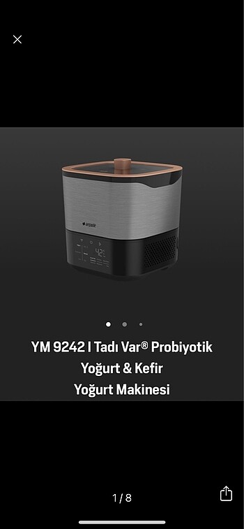 Kefir yoğurt makinası