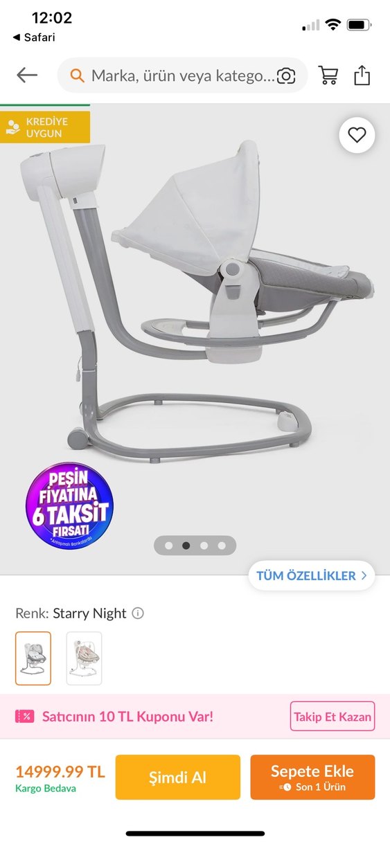 Joie Serina 2 in 1 - Görsel 2