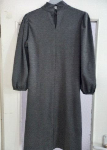 Kışlık Ofis Stili Elbise - Görsel 6