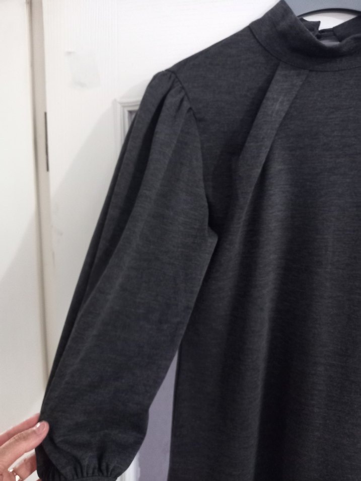 Kışlık Ofis Stili Elbise - Görsel 2