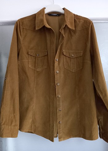 LC Waikiki Marka Kadife Fit Gömlek