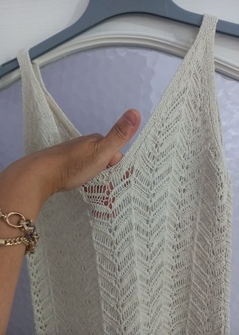 Dokuma Plaj Elbisesi - Görsel 4