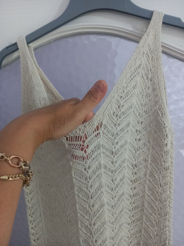 Dokuma Plaj Elbisesi - Görsel 4