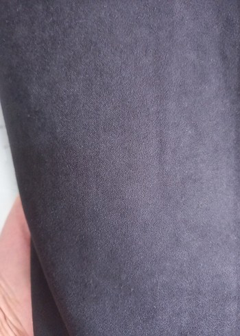 LC Waikiki Marka Süet Antrasit Elbise - Görsel 9