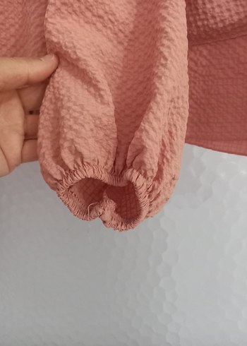 m Beden pembe Renk Yazlık Pamuklu İkili Takım M Beden