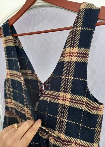 Miss Poem Marka Yünlü Kumaş Salopet / Randa - Görsel 5