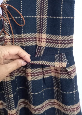 Miss Poem Marka Yünlü Kumaş Salopet / Randa - Görsel 4