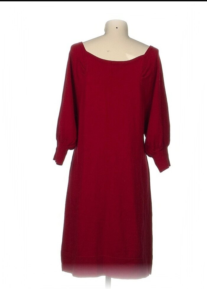 Mango Marka Kışlık Triko Elbise - Görsel 3