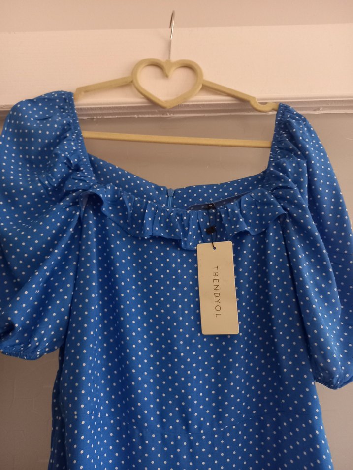 Trendyol Pamuklu Uzun Bohem Elbise - Görsel 3