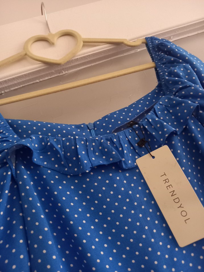 Trendyol Pamuklu Uzun Bohem Elbise - Görsel 4