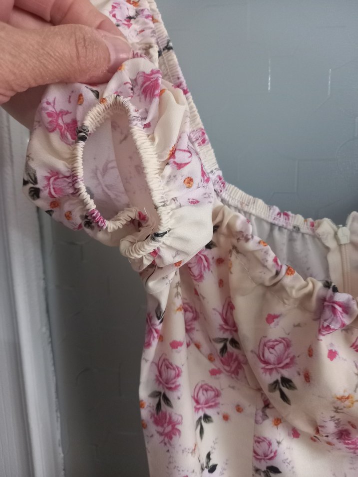 Şirin Yazlık Kısa Bohem Elbise - Görsel 4