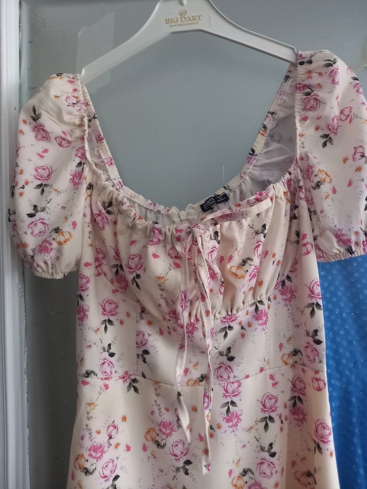 Şirin Yazlık Kısa Bohem Elbise - Görsel 3