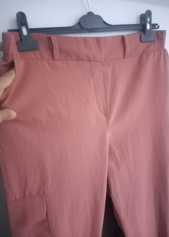 Somon Rengi Yazlık Kargo Pantolon - Görsel 5