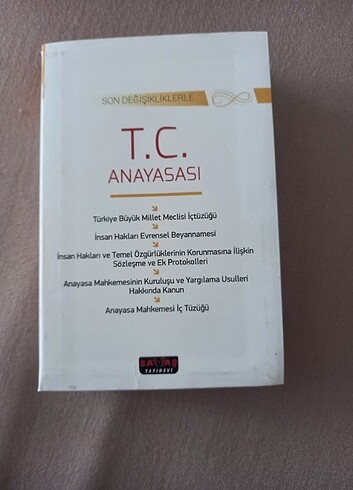 Son Değişiklerle T.C.Anayasası