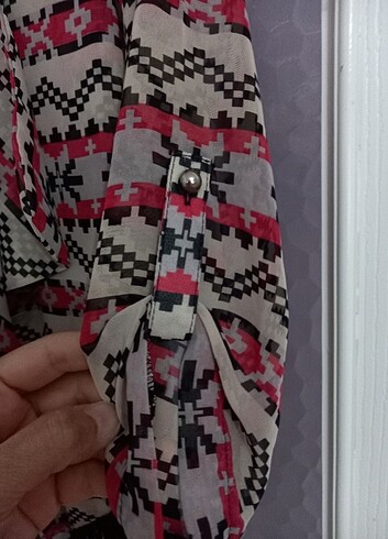 m Beden Şifon Blazer