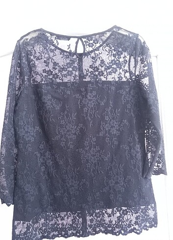 M&Co Marka Transparan Bluz - Görsel 6