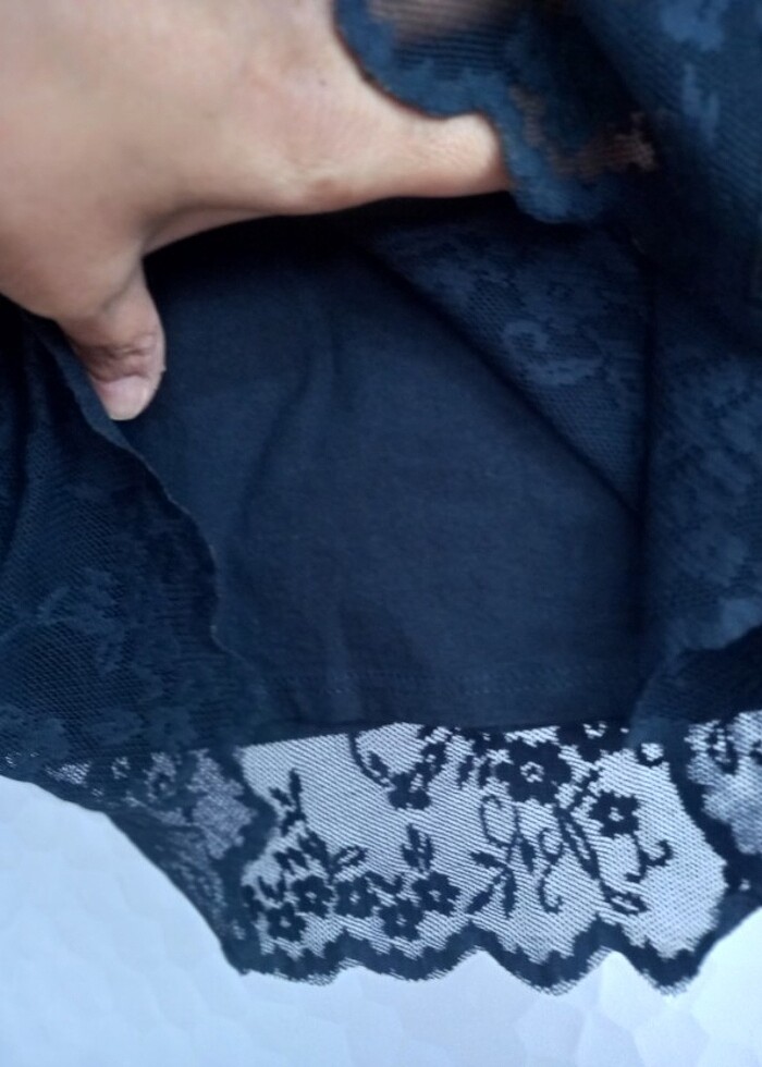 M&Co Marka Transparan Bluz - Görsel 5