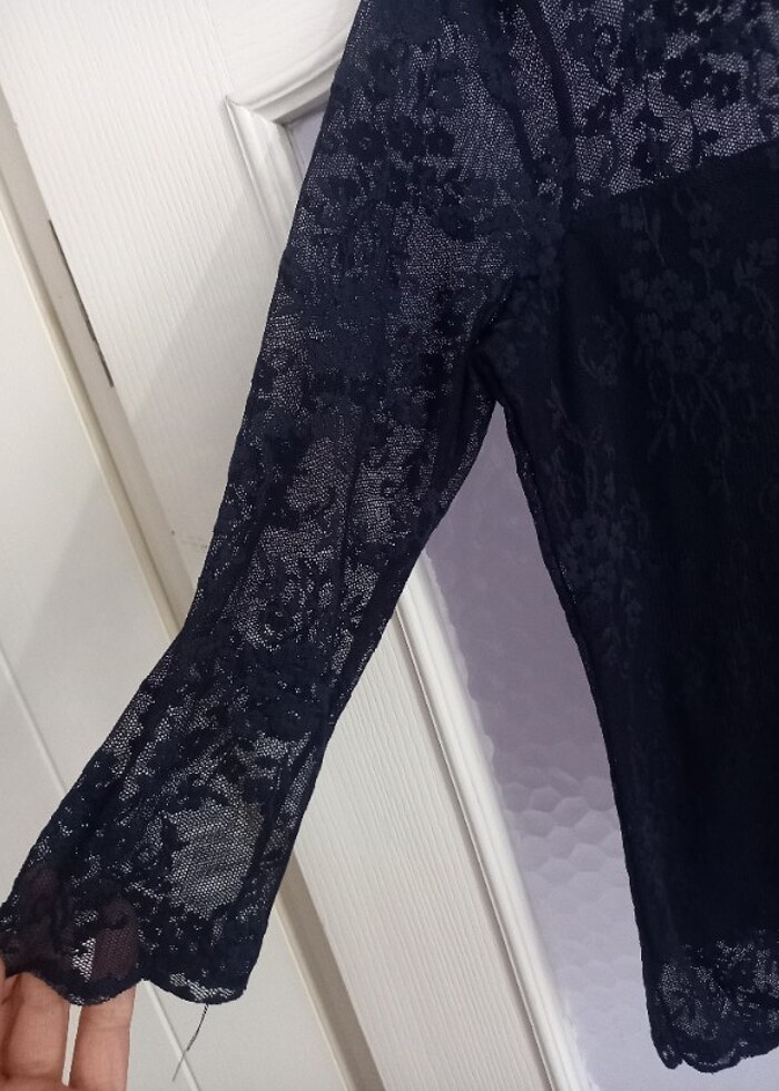 M&Co Marka Transparan Bluz - Görsel 2