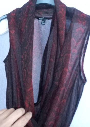 Mango Anvelop Model Şifon Elbise - Görsel 4