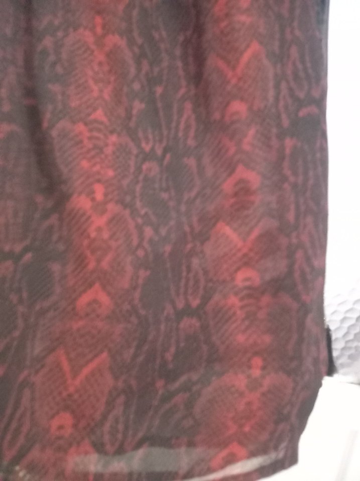 Mango Anvelop Model Şifon Elbise - Görsel 5