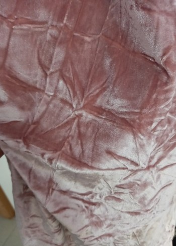 Lyn Devon Marka Kadife Midi Elbise - Görsel 7