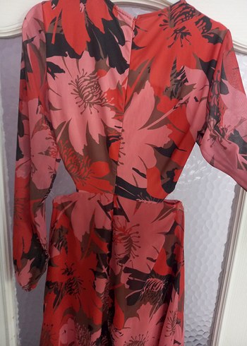 Trendyol Bel ve Göğüs Dekolteli Abiye Elbise - Görsel 10