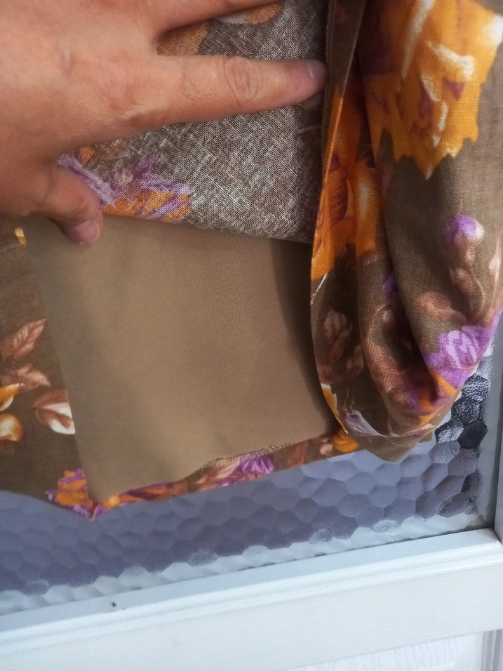 Tül Detaylı Keten Abiye Elbise - Görsel 3